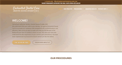 Desktop Screenshot of enchanteddentalcare.com